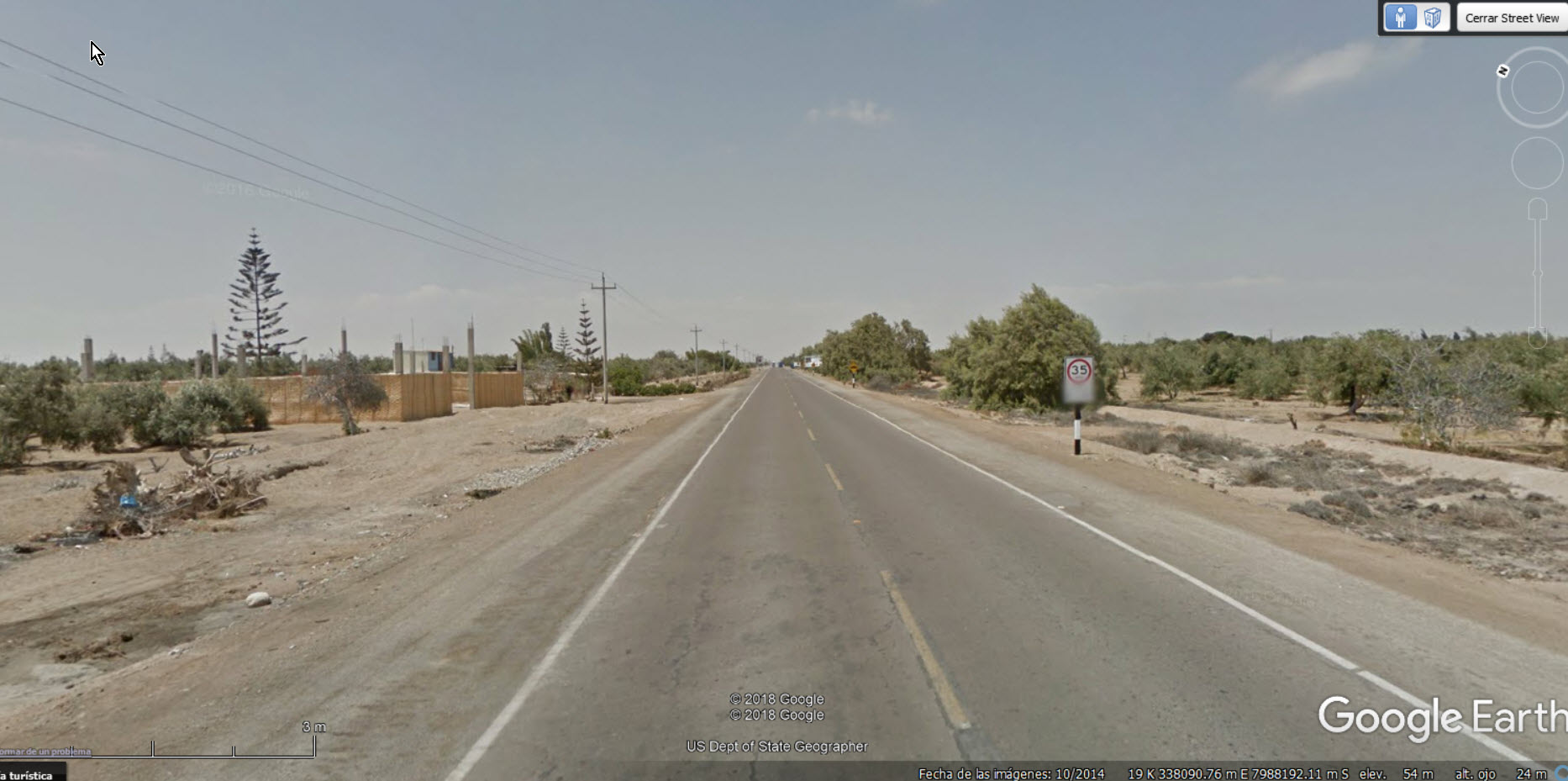 Carretera al Sur Terreno en Sama, Tacna de 4,378 hectáreas