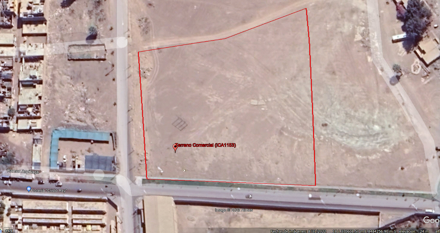 2 Terreno en Pisco, Comercial de 11,360 m2