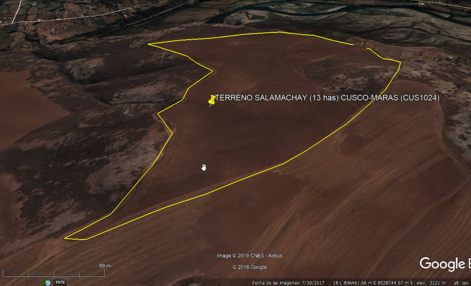 1 Terreno en Cusco, 130,000 m2 Agricola en Zona Turista a 10 Mins de Moray