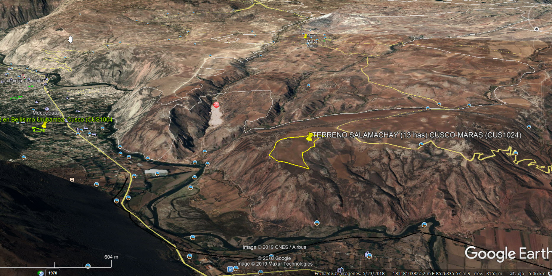 3 Terreno en Cusco, 130,000 m2 Agricola en Zona Turista a 10 Mins de Moray