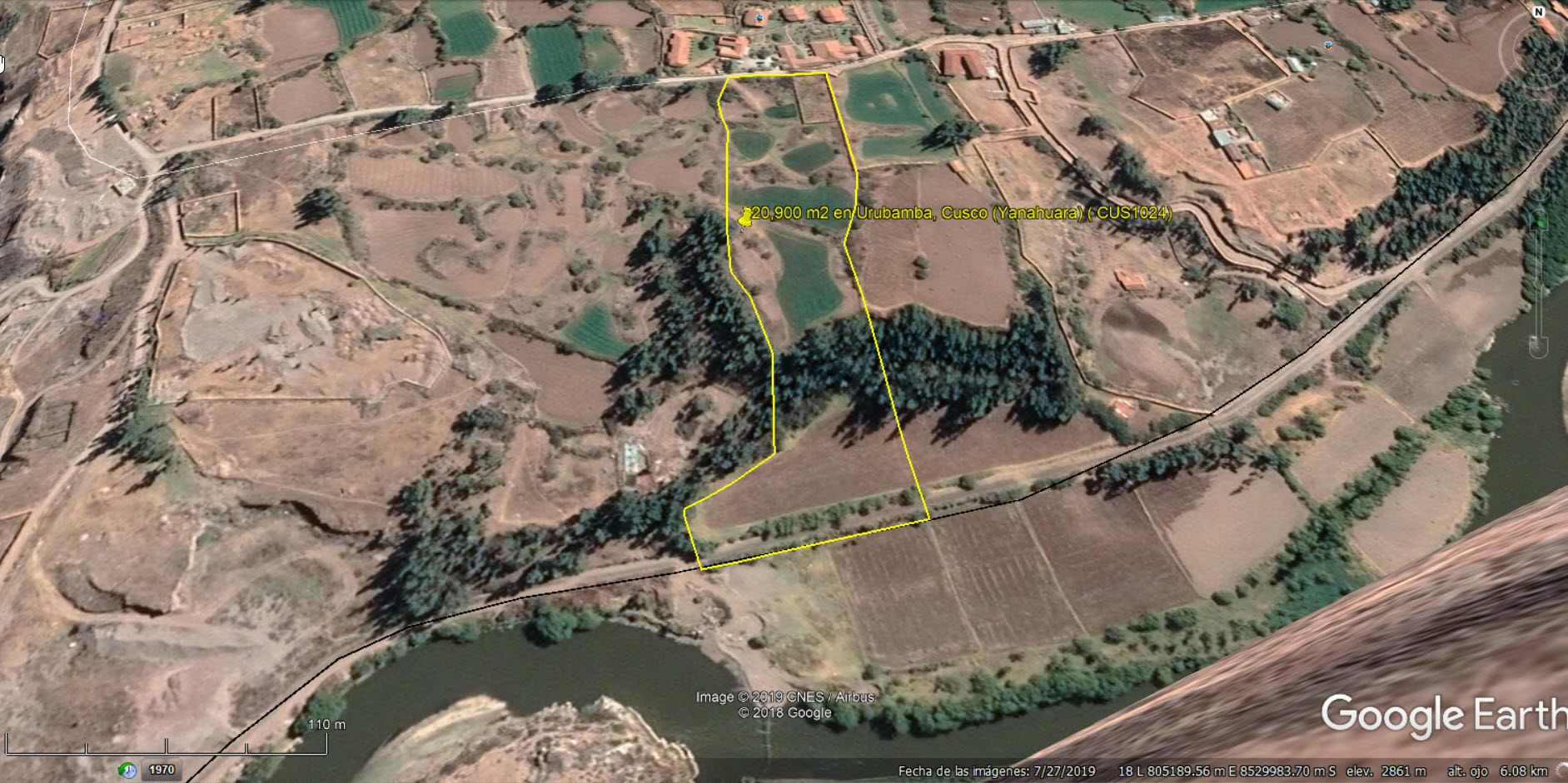 b Terreno en Cusco, 130,000 m2 Agricola en Zona Turista a 10 Mins de Moray